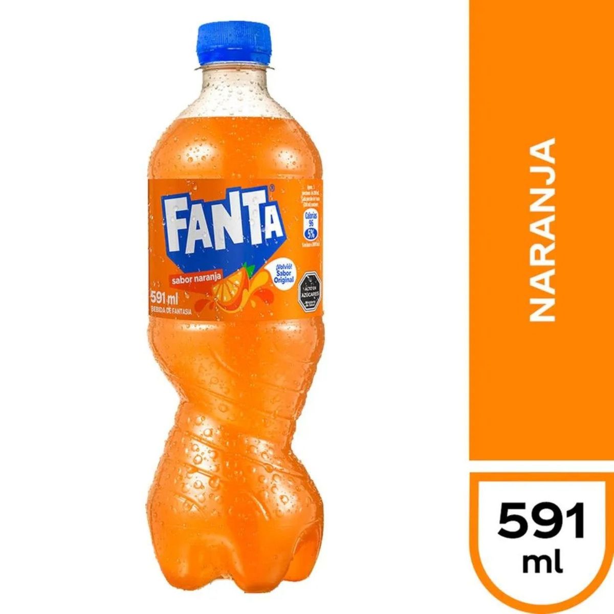 FANTA - Bebida Fanta Original 591 ml