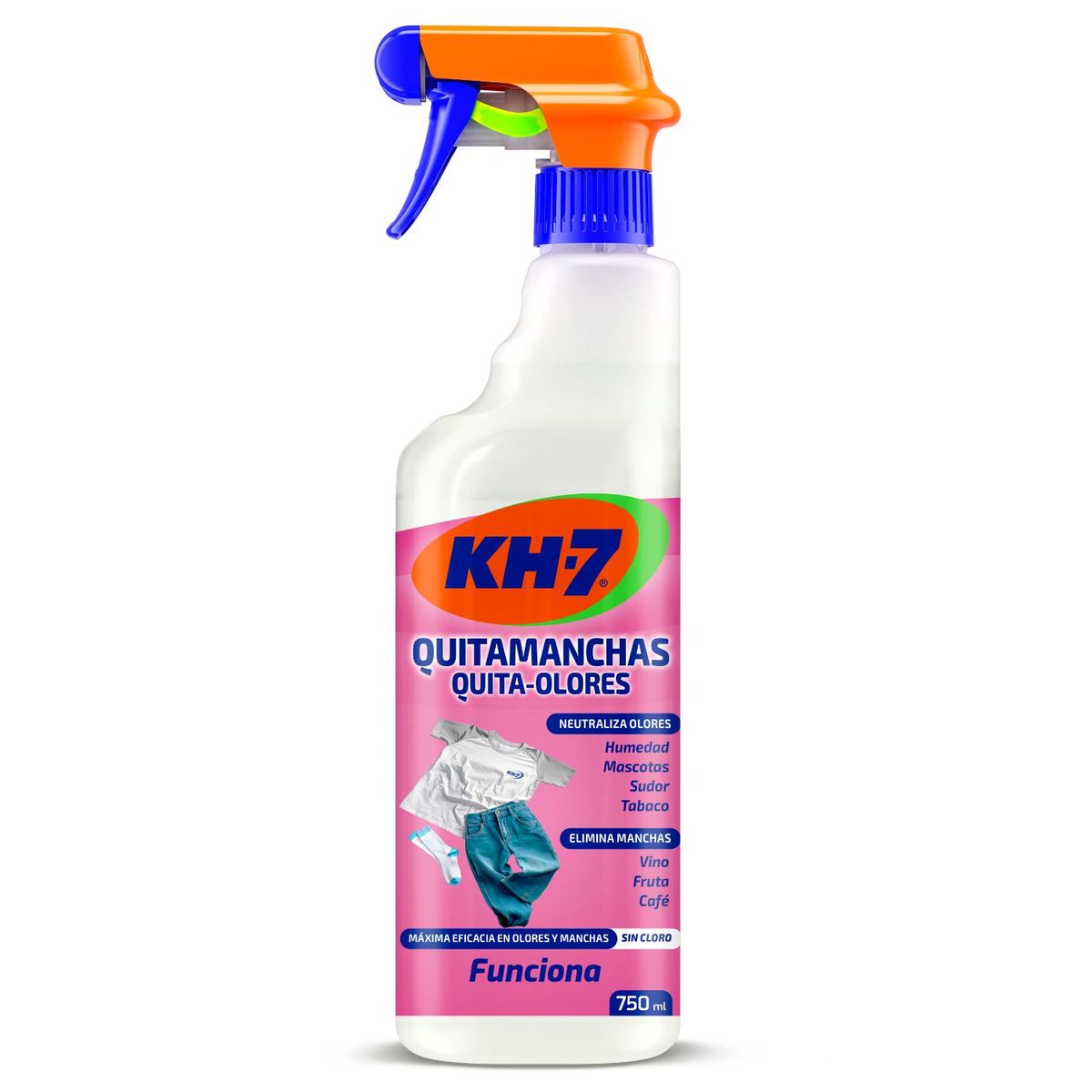 KH7 - Quitamanchas Quita Olores Oxy Effect Gatillo KH7 750 ml