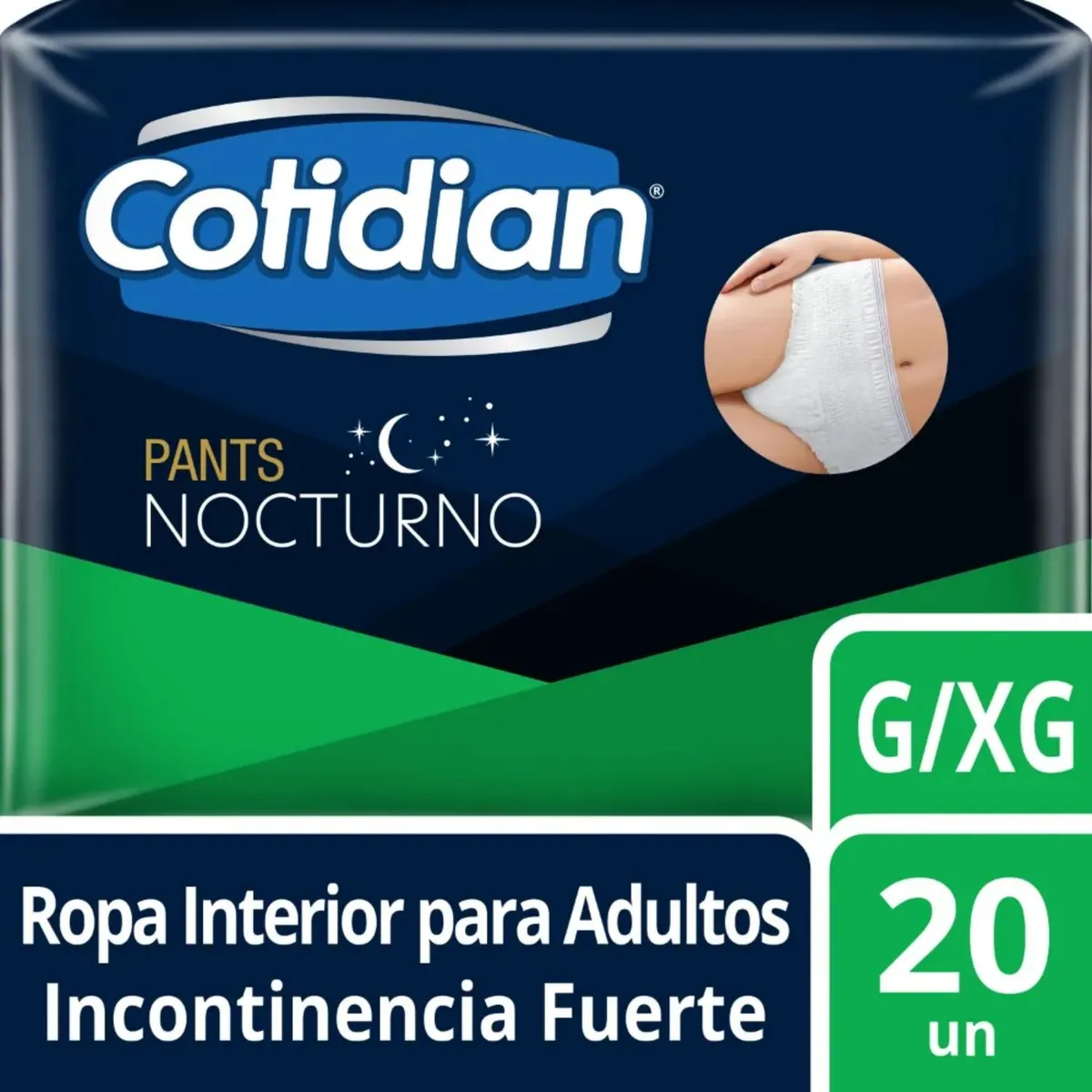 COTIDIAN - Pants Nocturno Adulto Cotidian G/XG 20 Un
