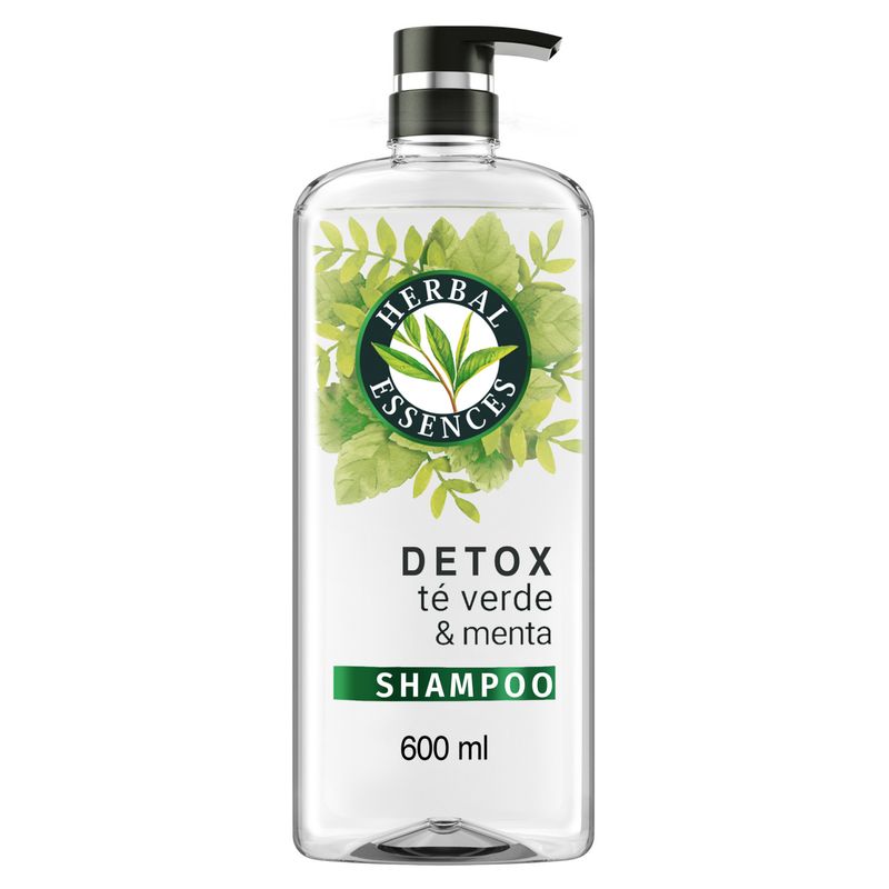 HERBAL ESSENCES - Shampoo Te Verde Y Menta Herbal Essences 600 Ml