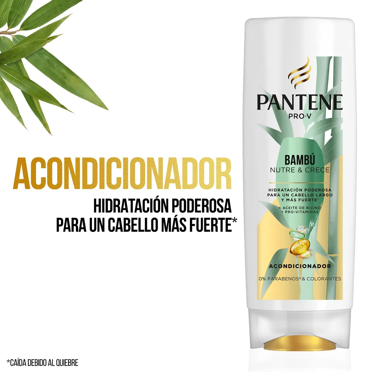 PANTENE - Acondicionador Bambú Pantene 200 ml