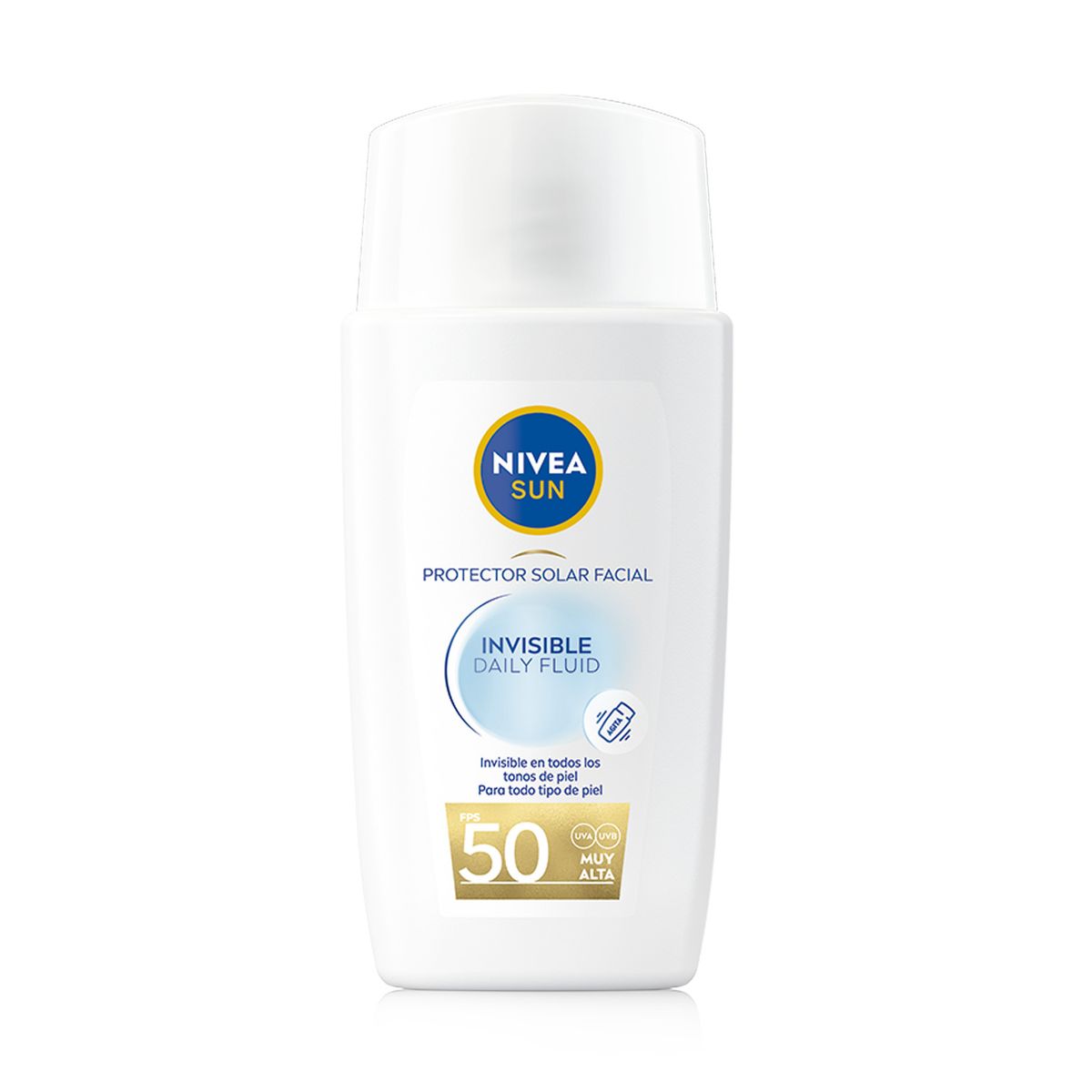 NIVEA - Protector Solar Facial Nivea Invisible FPS 50+ 40 ml