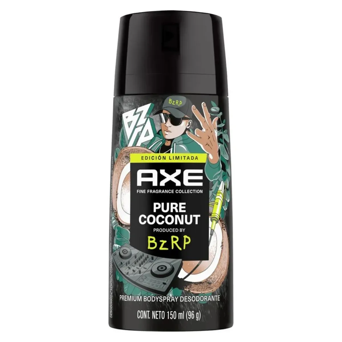 AXE - Desodorante Spray Axe Pure Coconut By Bizarrap 150 ml