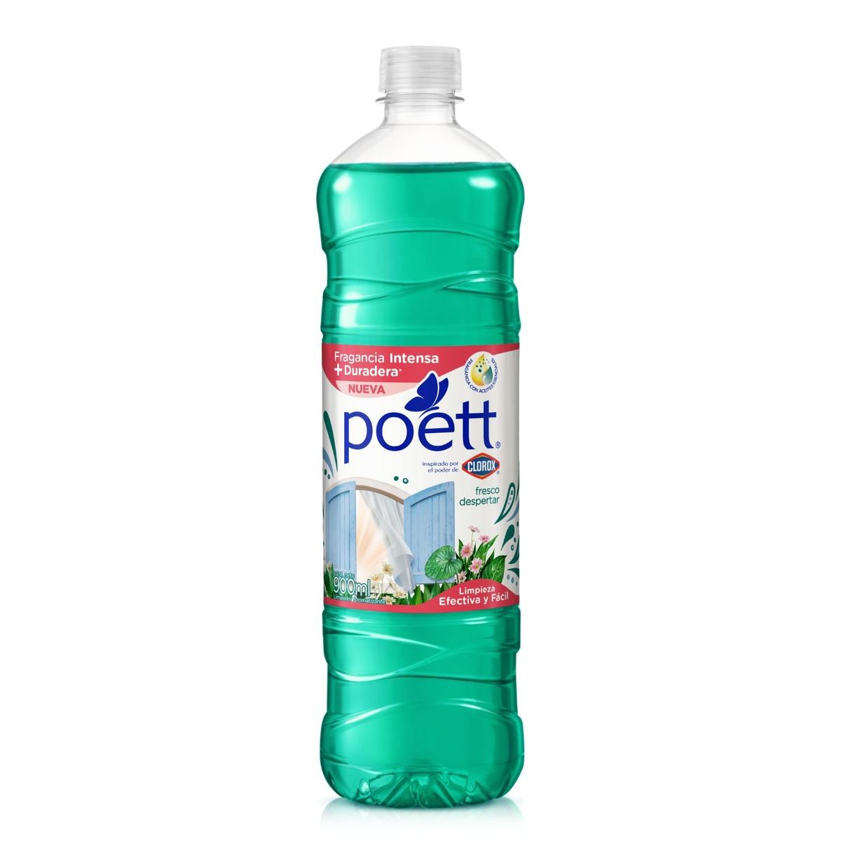 POETT - Limpiador de Piso Poett Fresco Despertar 900 ml