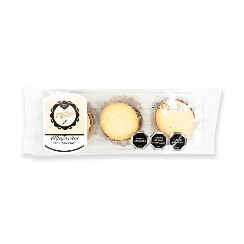 DEUBEL - Alfajorcitos de Maicena Deubel 6 Un x 21 g