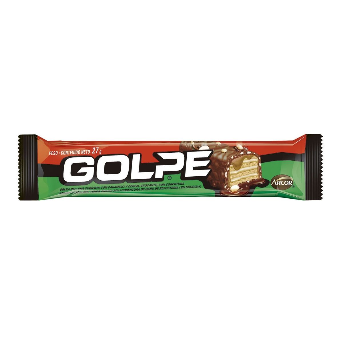 ARCOR - Chocolate Golpe 27 g