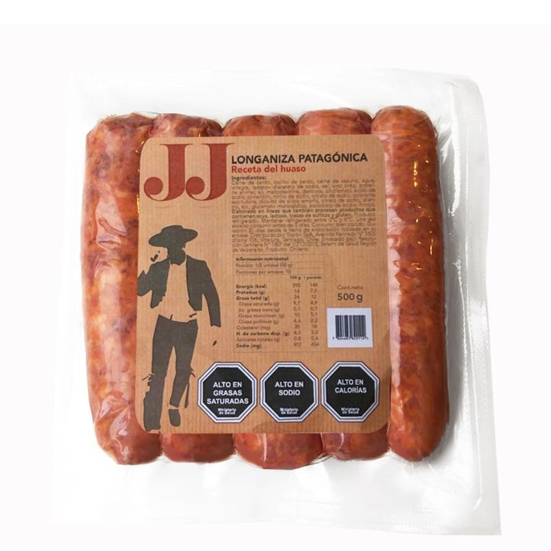 JJ - Longaniza Patagónica JJ 500 g