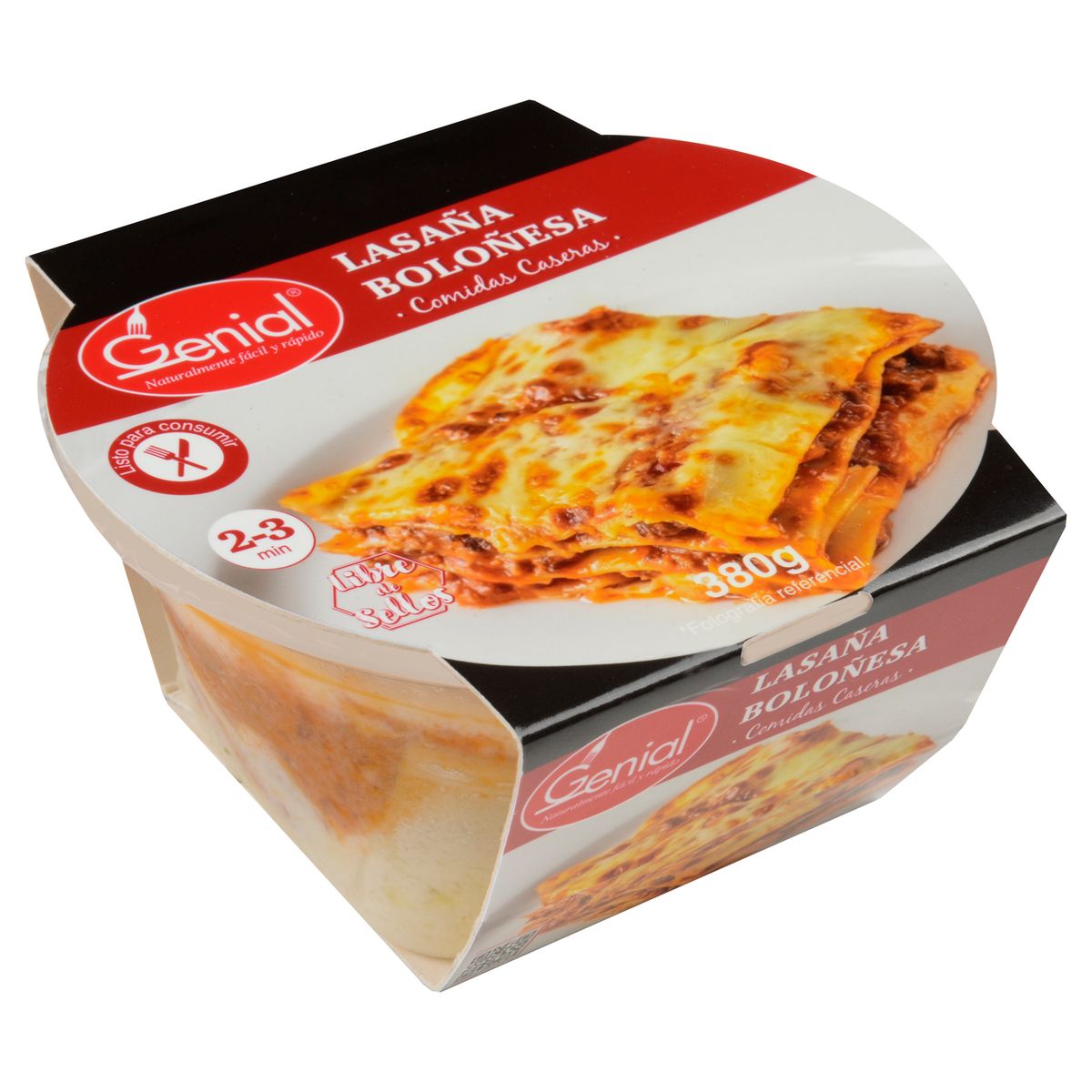 GENIAL - Lasaña Boloñesa Genial 380 g