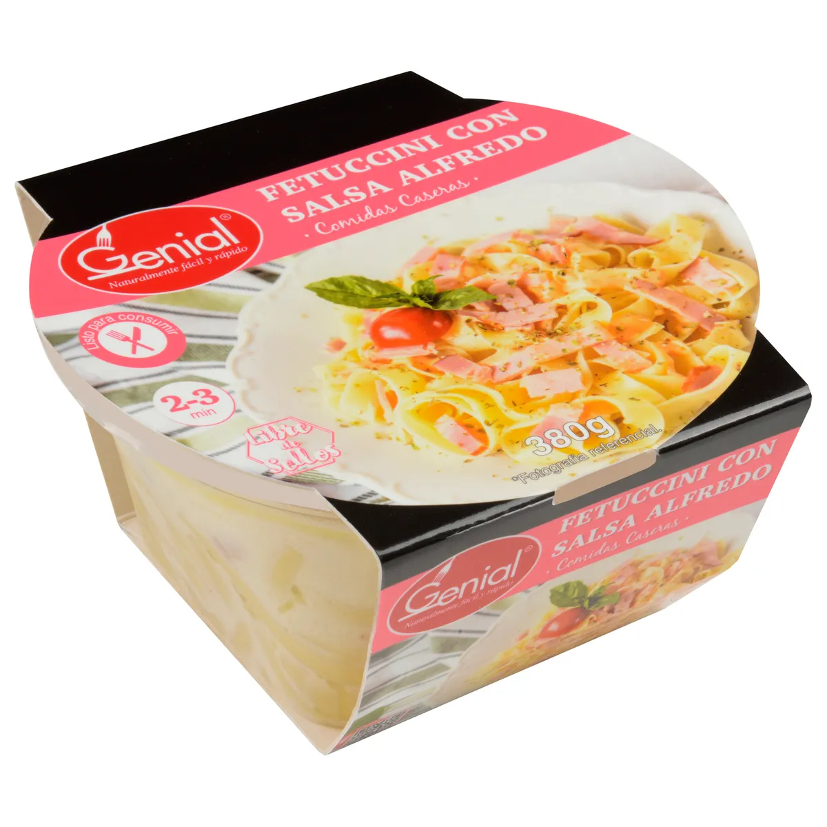 GENIAL - Fetuccini en Salsa Alfredo Genial 380 g