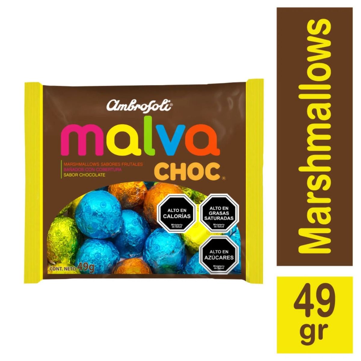 AMBROSOLI - CHOCOLATES MALVA CHOC CALAF 0.049 KL