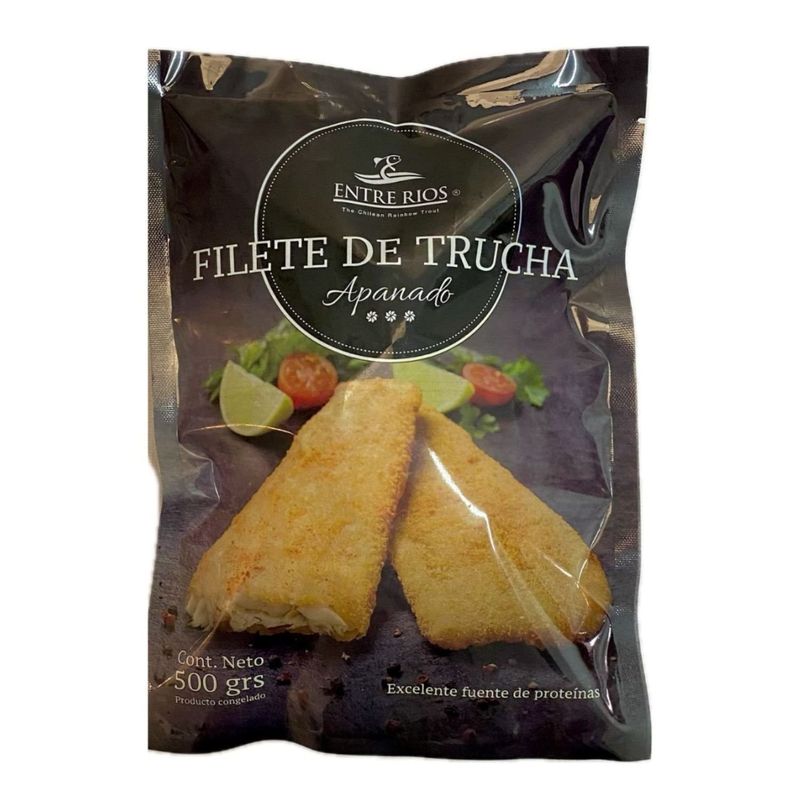ENTRE RIOS - Filetes de Trucha Apanados Congelados Entre Rios 500 g