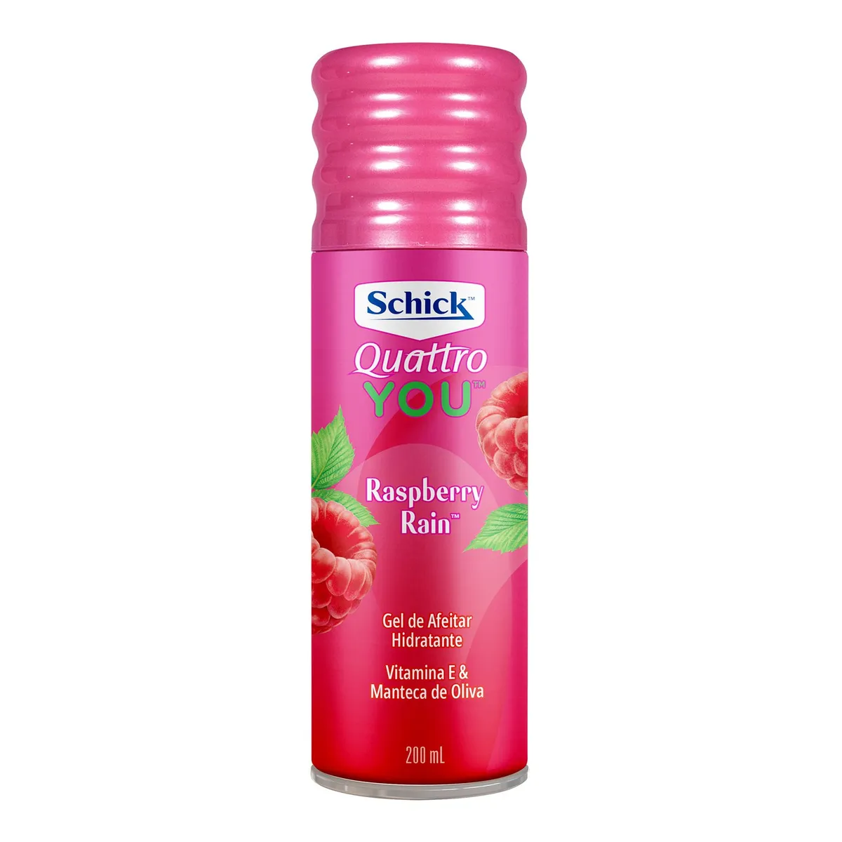 SCHICK - Gel de Afeitar Hidratante Aroma Frambuesa Schick Un