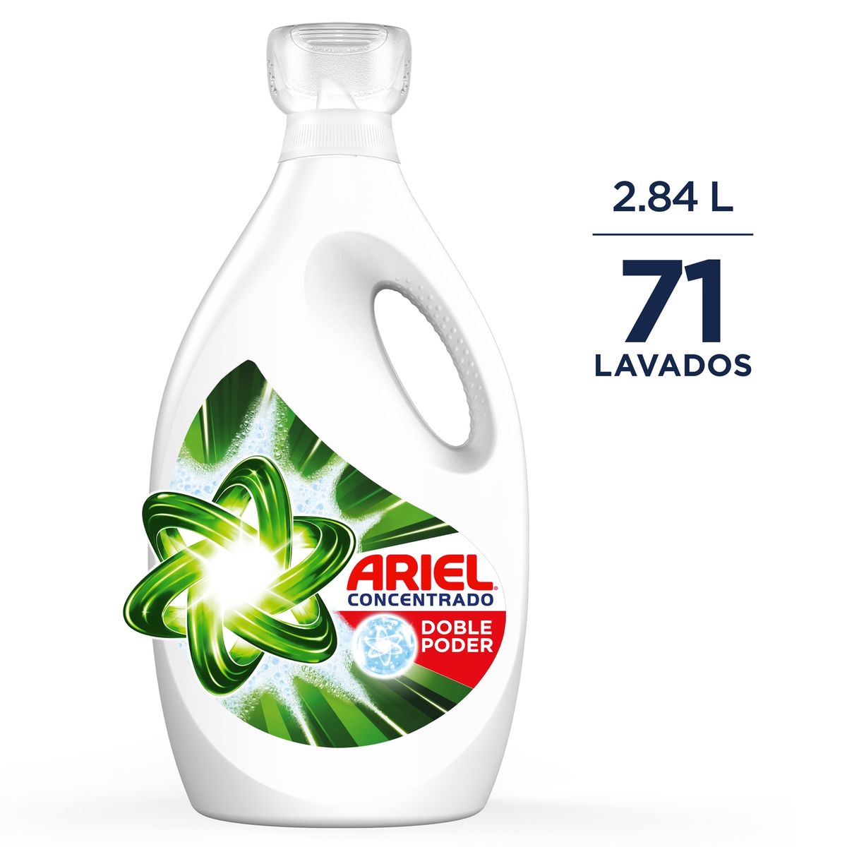 ARIEL - Detergente Líquido Concentrado Ariel 2.8 lt