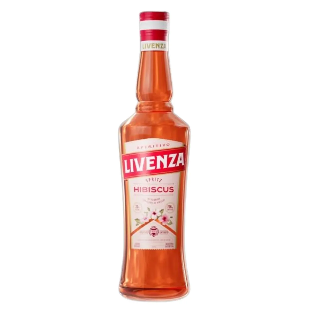 LIVENZA - Licor Aperitivo Hibiscus Livenza 25° 750 ml