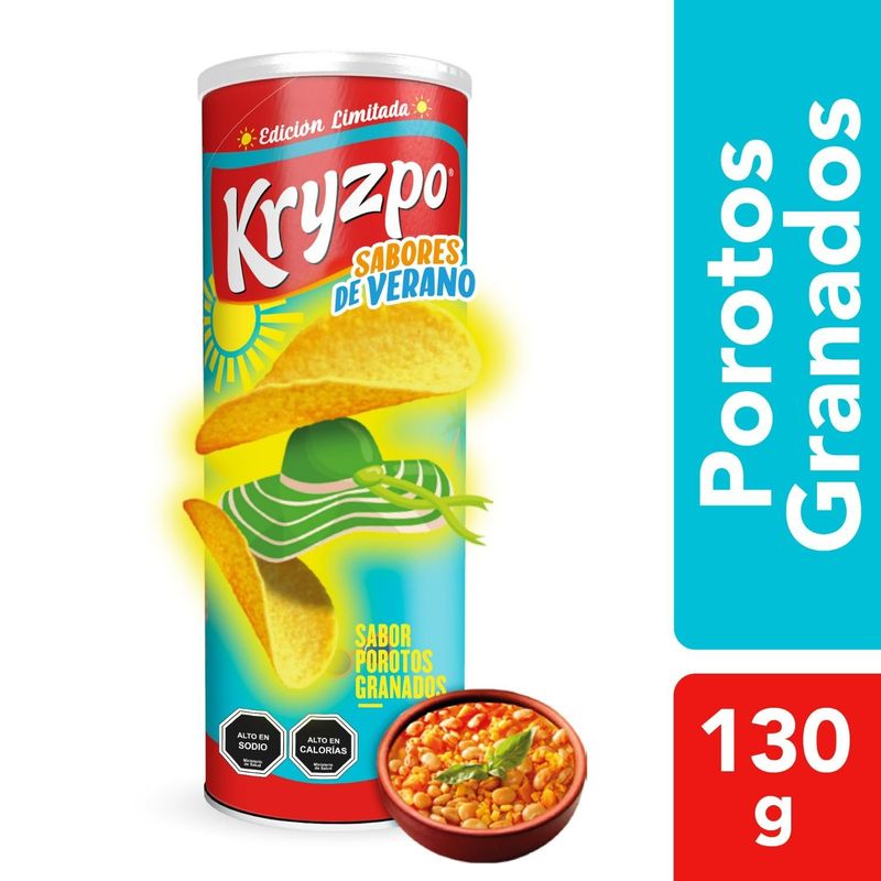 KRYZPO - Papas Fritas Kryzpo Porotos Granados 130 g