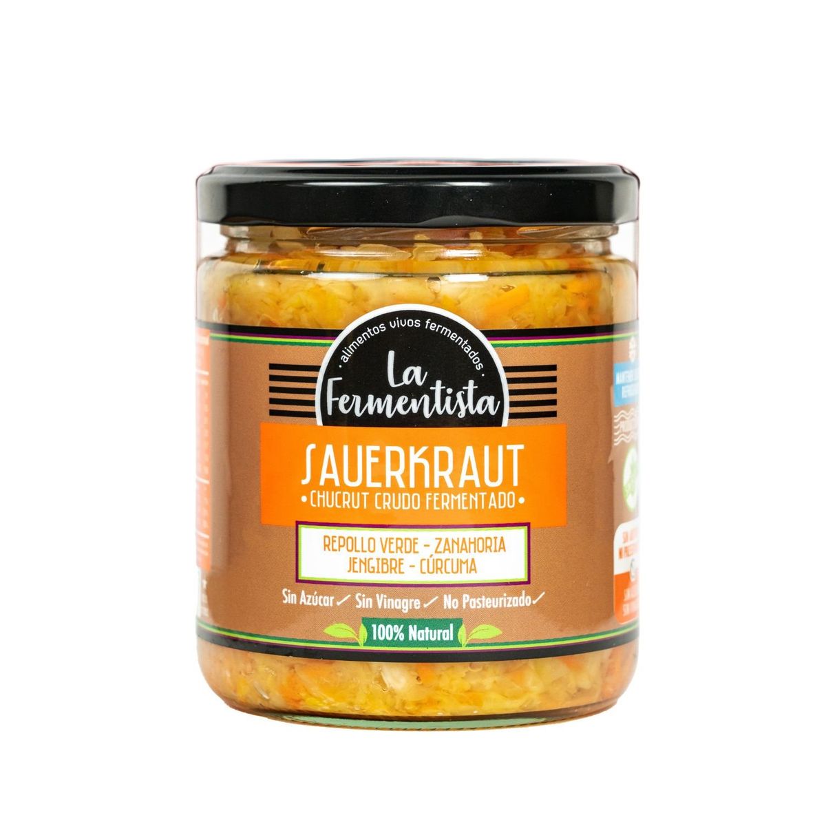LA FERMENTISTA - Chucrut Fermentado Raices Nobles La Fermentista 400 g