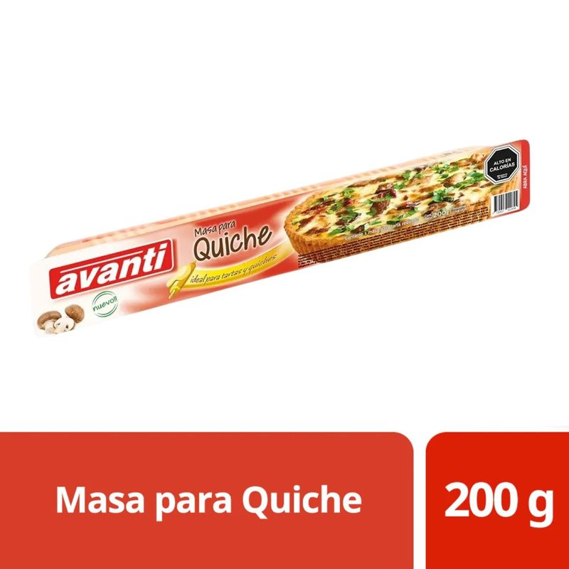 AVANTI - Masa para Quiche Avanti 200 g