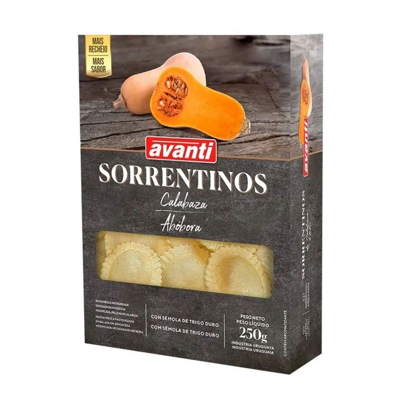 AVANTI - Pasta Sorrentino Calabaza Avanti 250 g