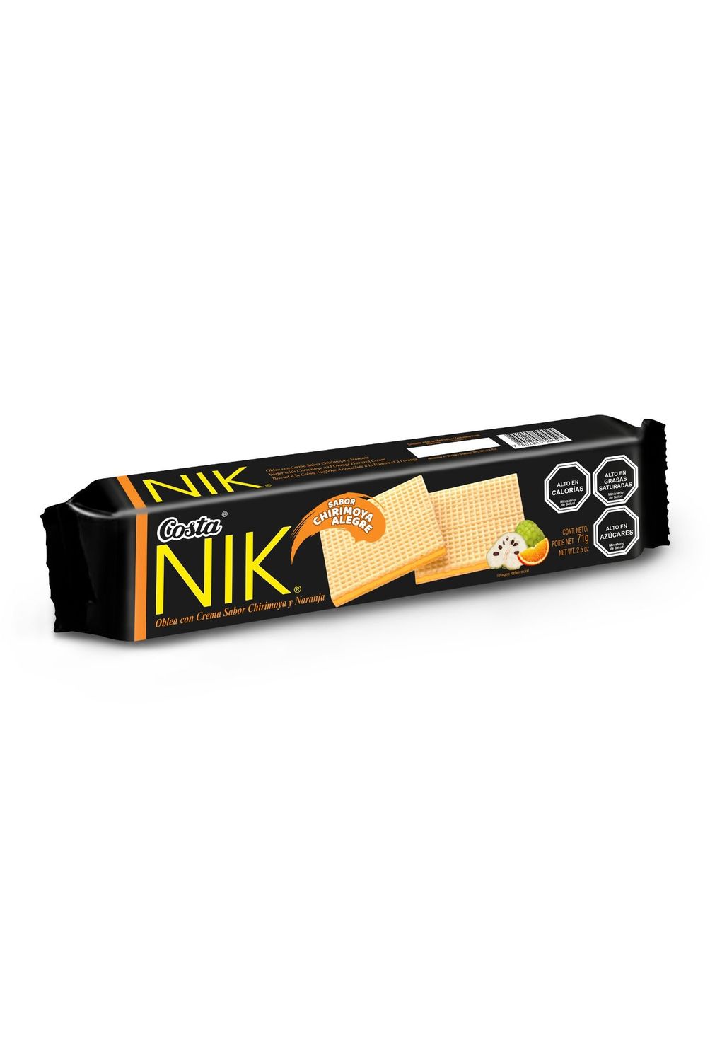 Galleta Oblea Nik Sabor Chirimoya Alegre 71 g | Tottus Chile