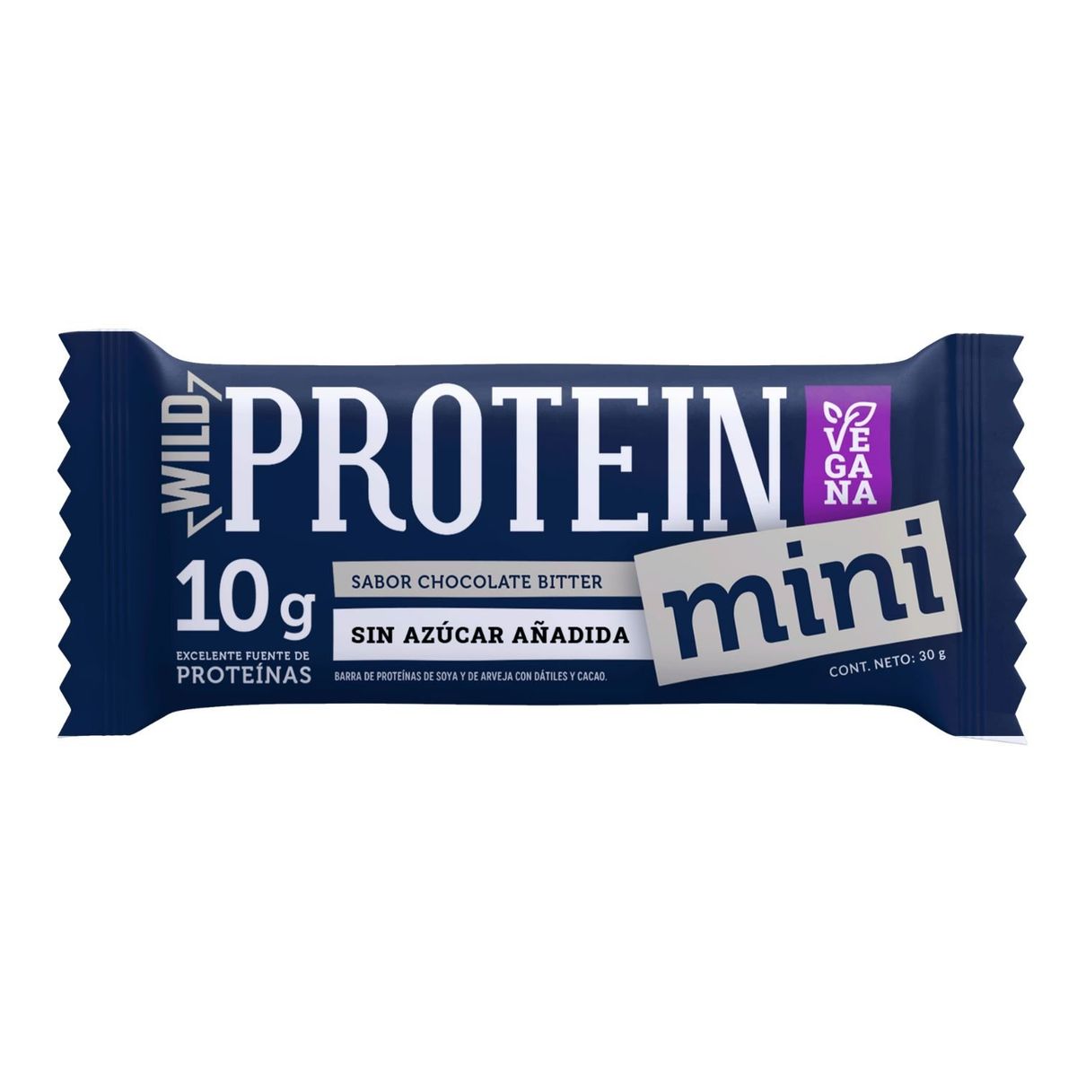 WILD PROTEIN - Barra de Proteína Sabor Chocolate Bitter Wild Protein 30 g
