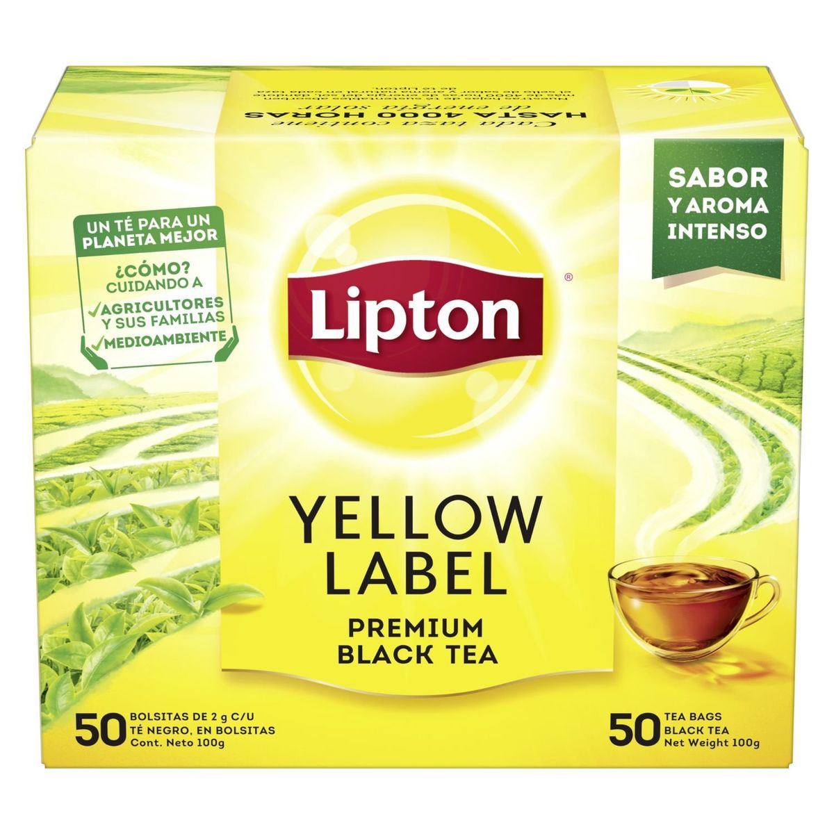 LIPTON - Té Negro Yellow Label Lipton 50 Un