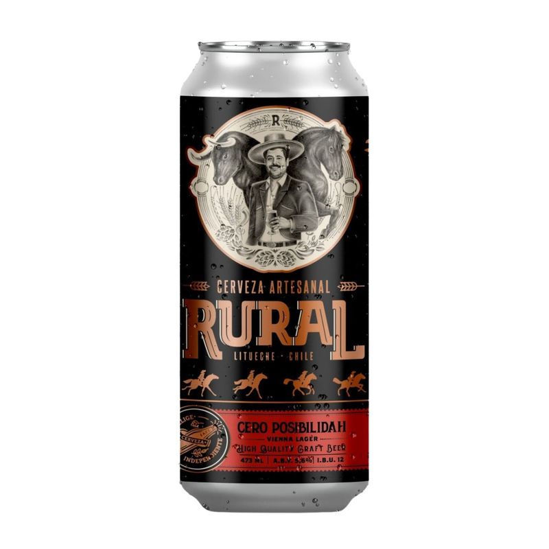 RURAL - Cerveza Artesanal Rural Cero Posibilidah Lata 5.6° 473 ml