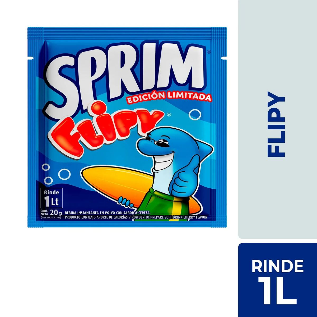 SPRIM - Jugo en Polvo Flipy Sabor Cereza Sprim 20 g