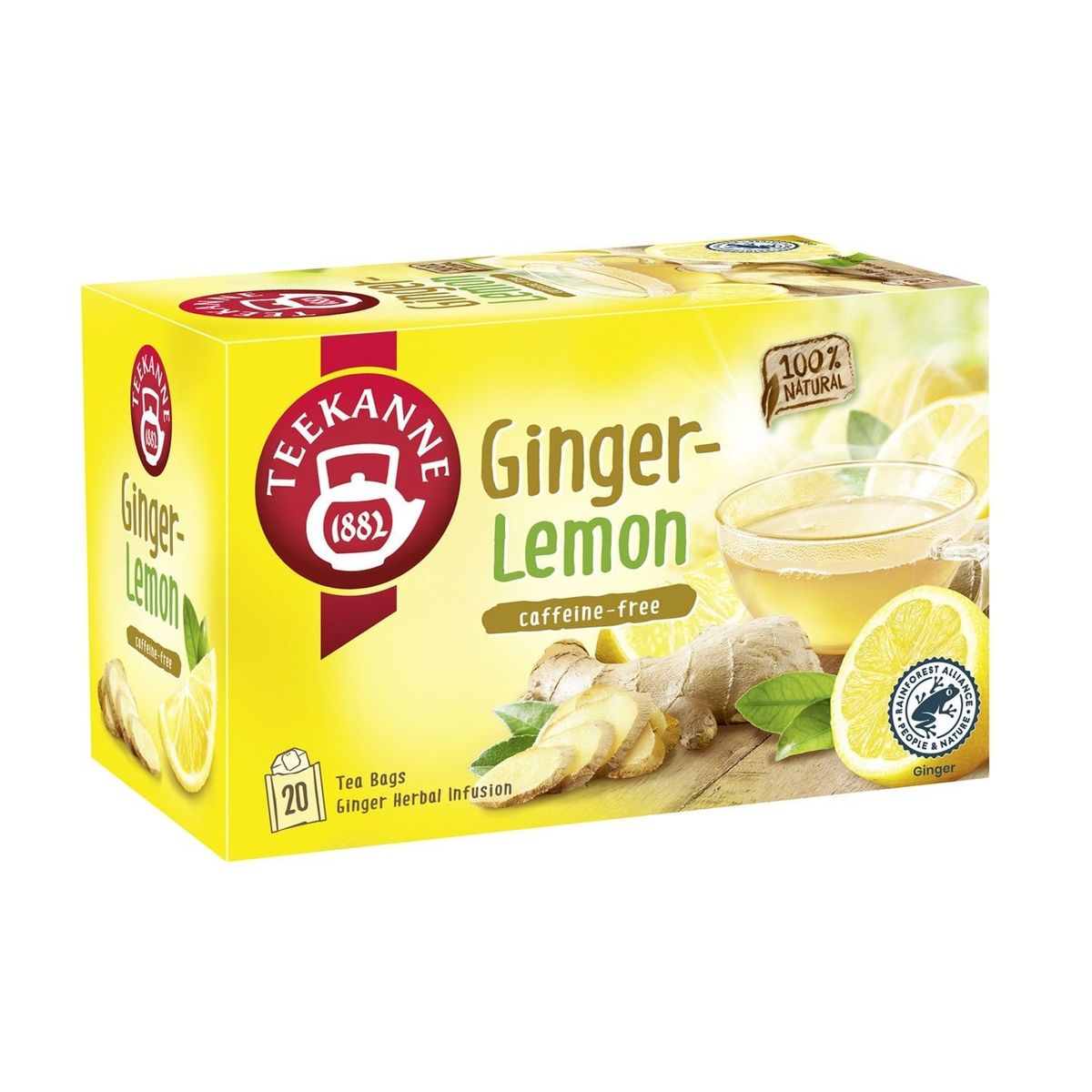 TEEKANNE - Infusión Ginger Limón Teekanne 20 Un