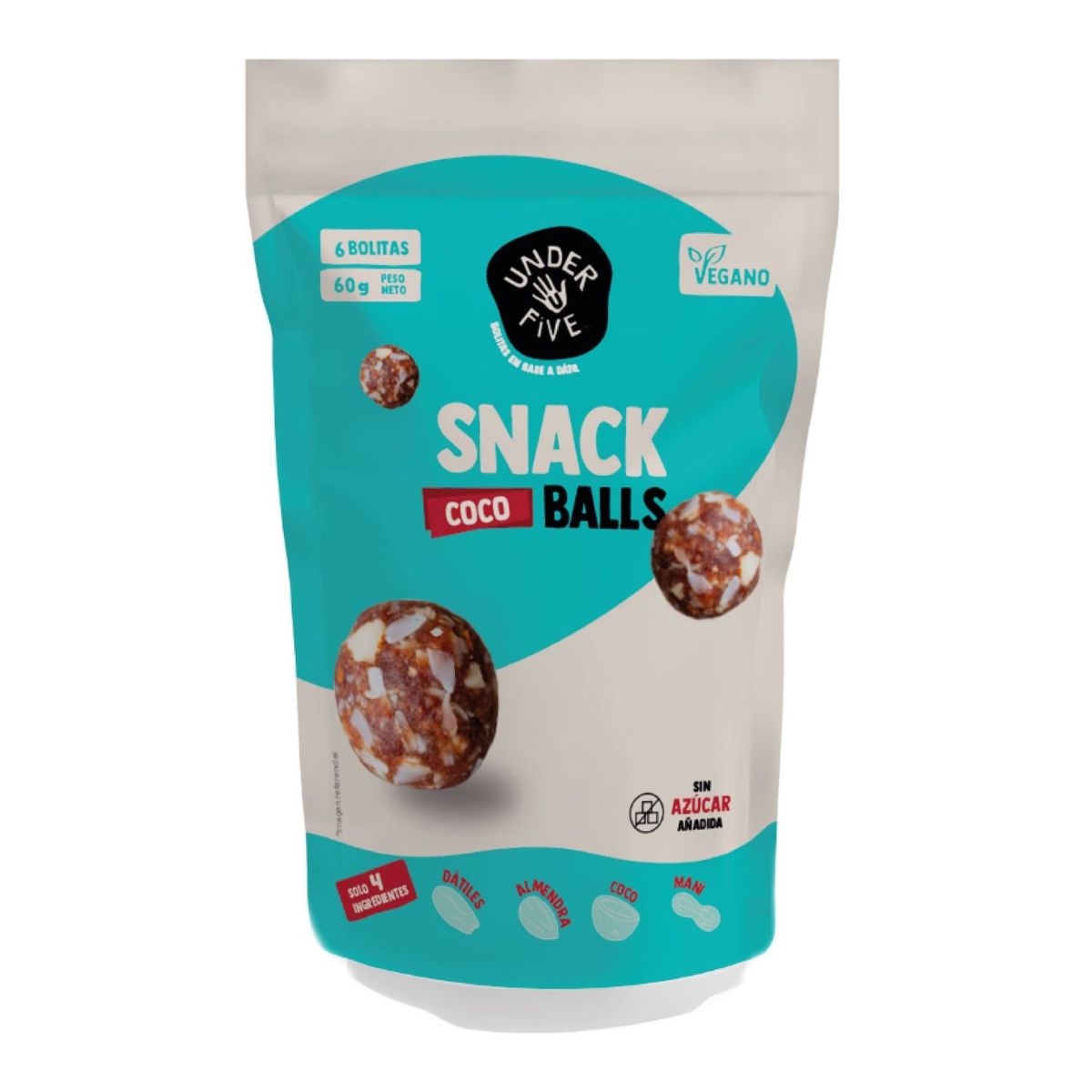 UNDERFIVE - Snack Balls Coco Underfive 60 g