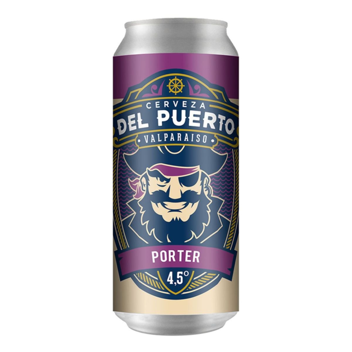 DEL PUERTO - Cerveza del Puerto Porter 4.5° 473 ml