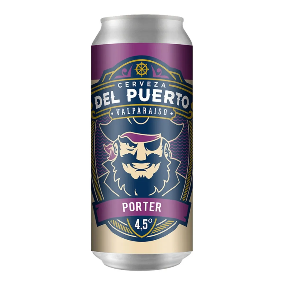 DEL PUERTO - Cerveza del Puerto Porter 4.5° 473 ml