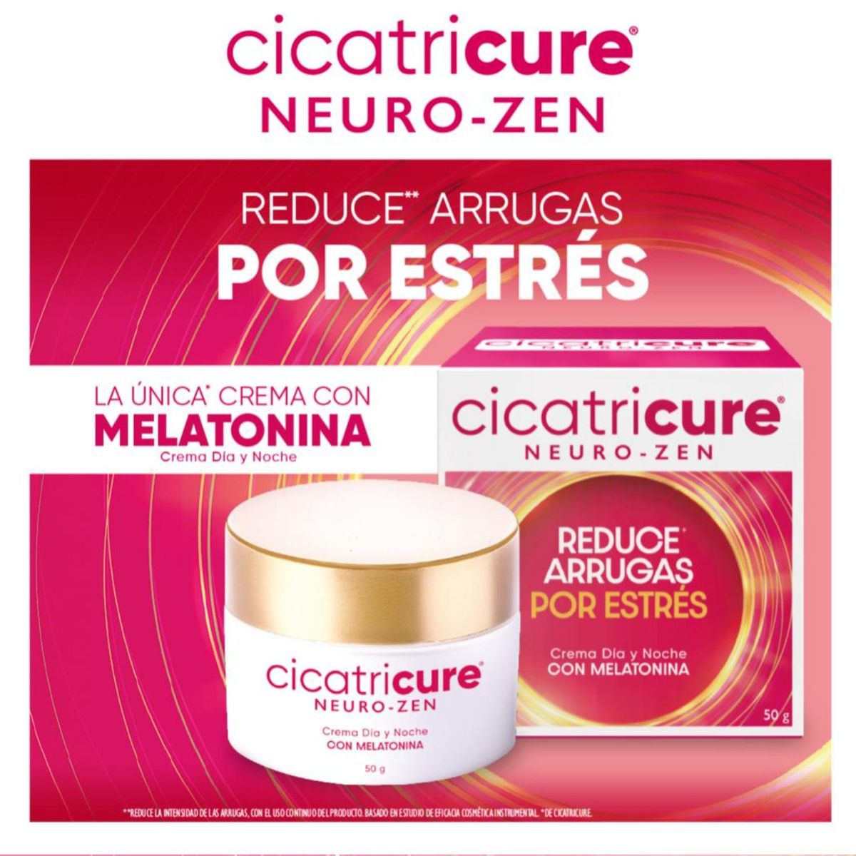 CICATRICURE - Crema Facial y Cuello Cicatricure Neurozen 50 g