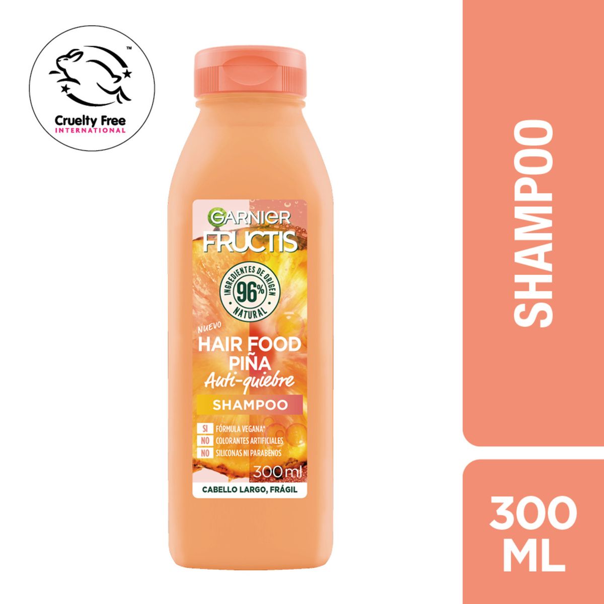 FRUCTIS - Shampoo Garnier Fructis Hair Food Piña 300 ml