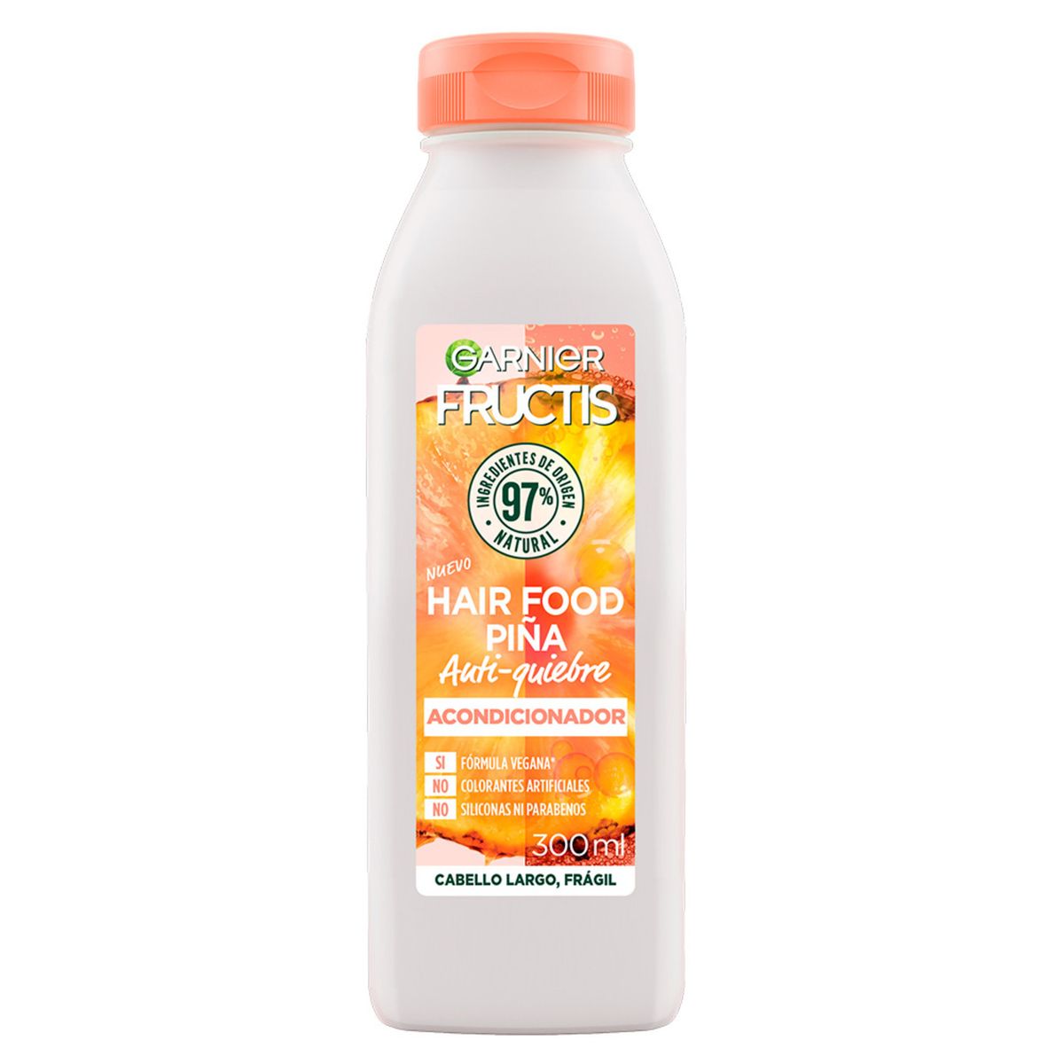 FRUCTIS - Acondicionador Garnier Fructis Hair Food Piña 300 ml