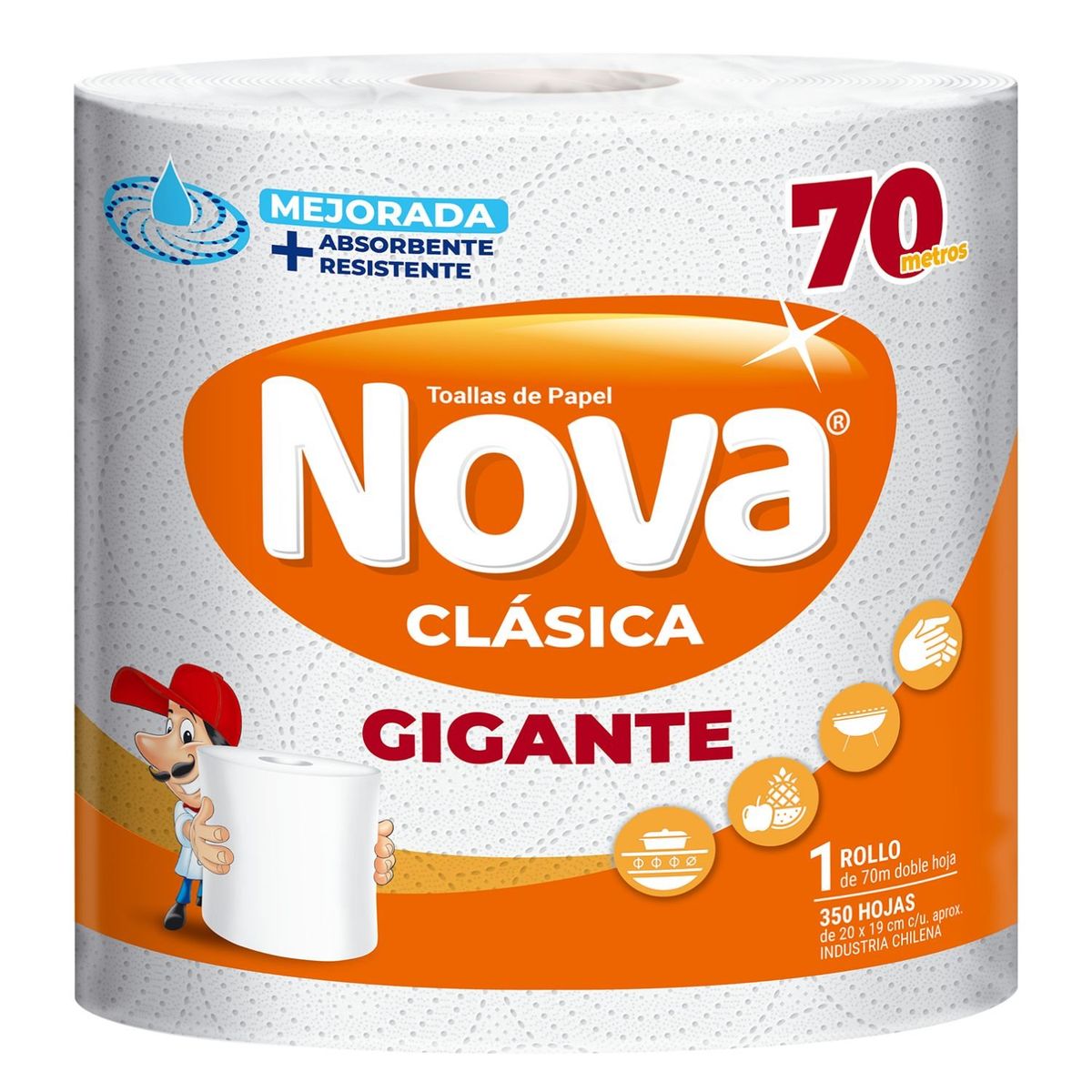 NOVA - Toalla de Papel Nova Gigante 1 x 70 mts