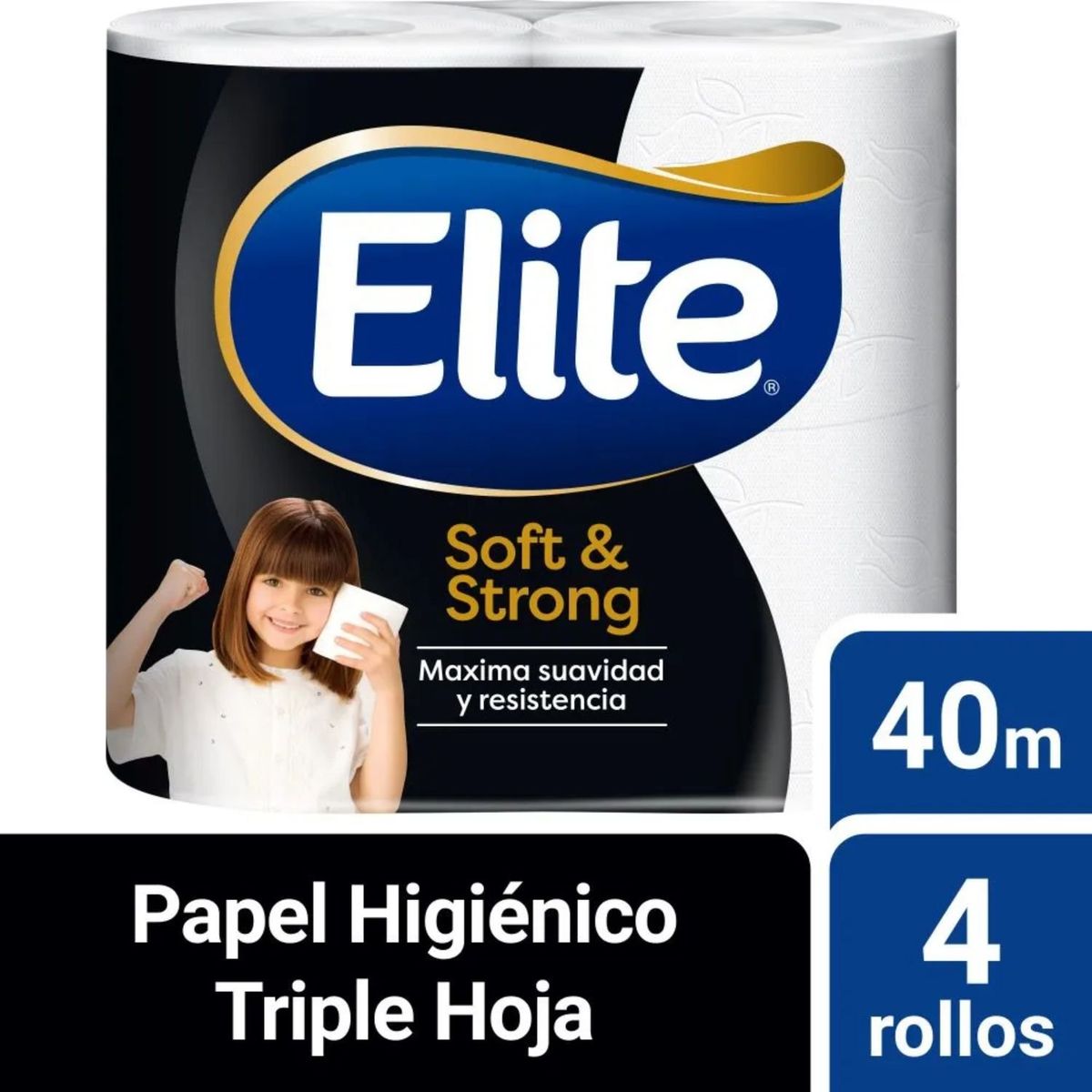 ELITE - Papel Higiénico Elite Soft & Strong 4 x 40 mts