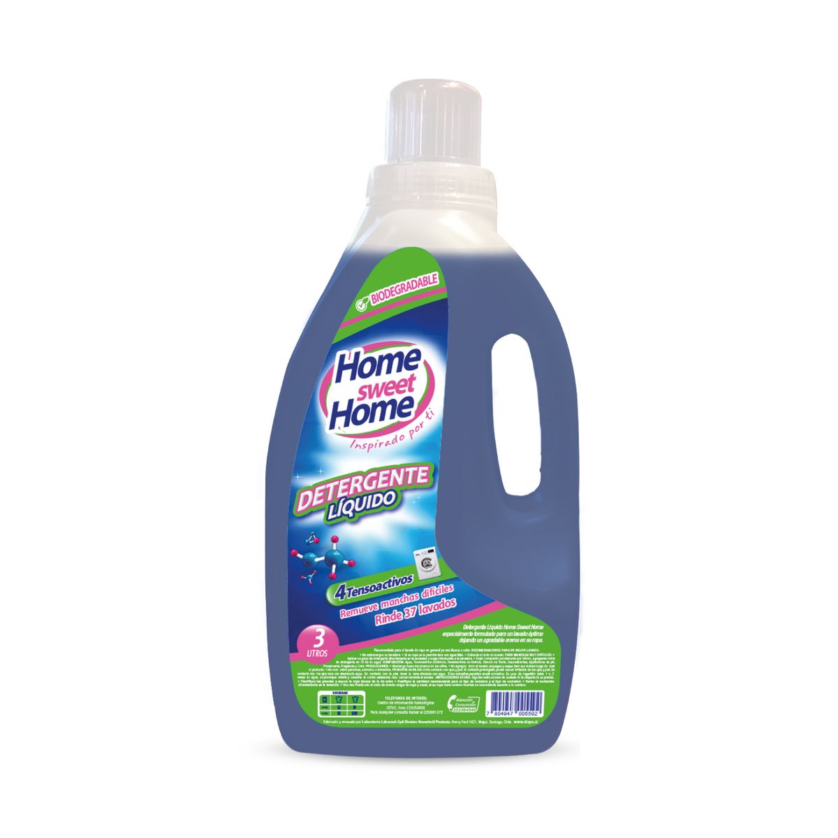 HOME SWEET HOME - Detergente Líquido Floral Home Sweet Home 3 lt