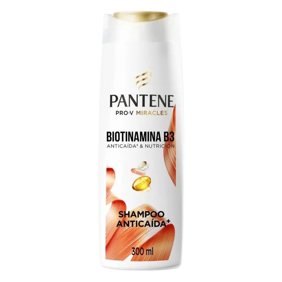 PANTENE - Shampoo Anticaída+ Biotinamina B3 Pantene 300 ml