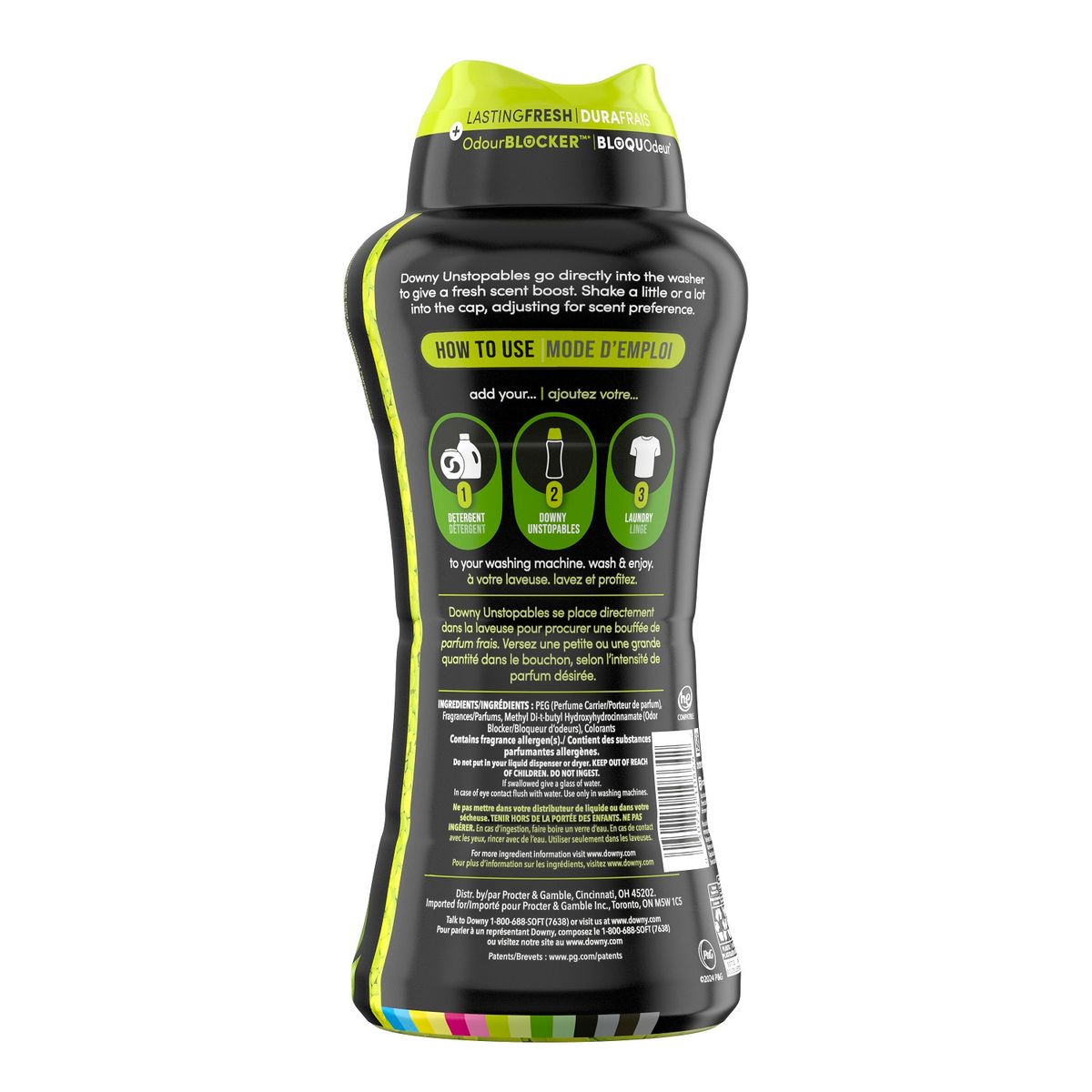 DOWNY - Perlas Aromatizantes de Ropa Unstopables Paradise Downy 345 gr