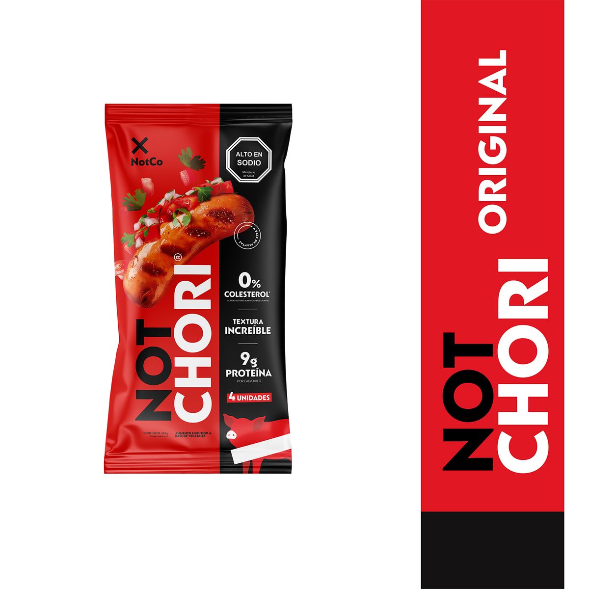 NOTCO - Chorizo Vegetal NotChori Congelado 240g