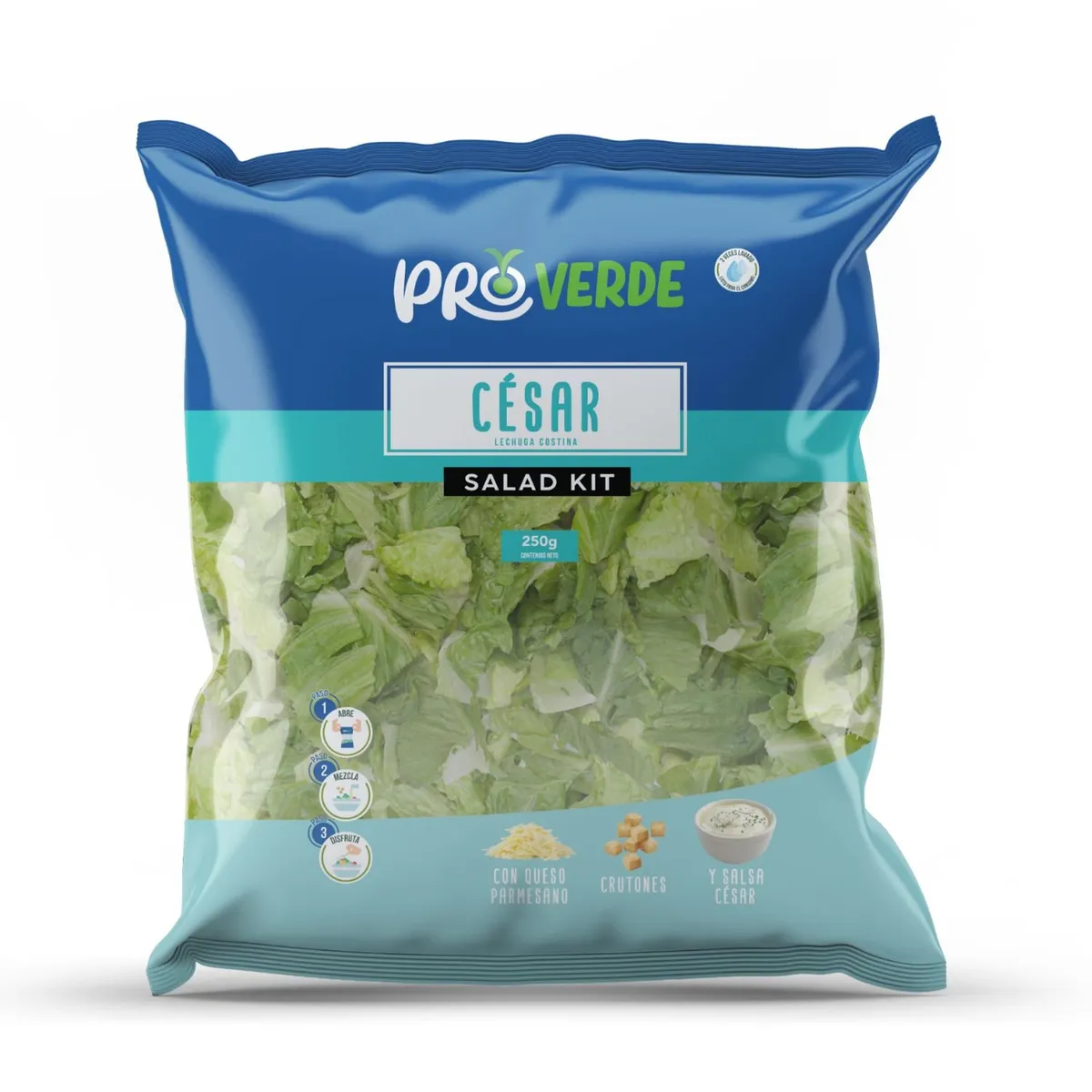 PROVERDE - Ensalada Kit César Proverde 250 g