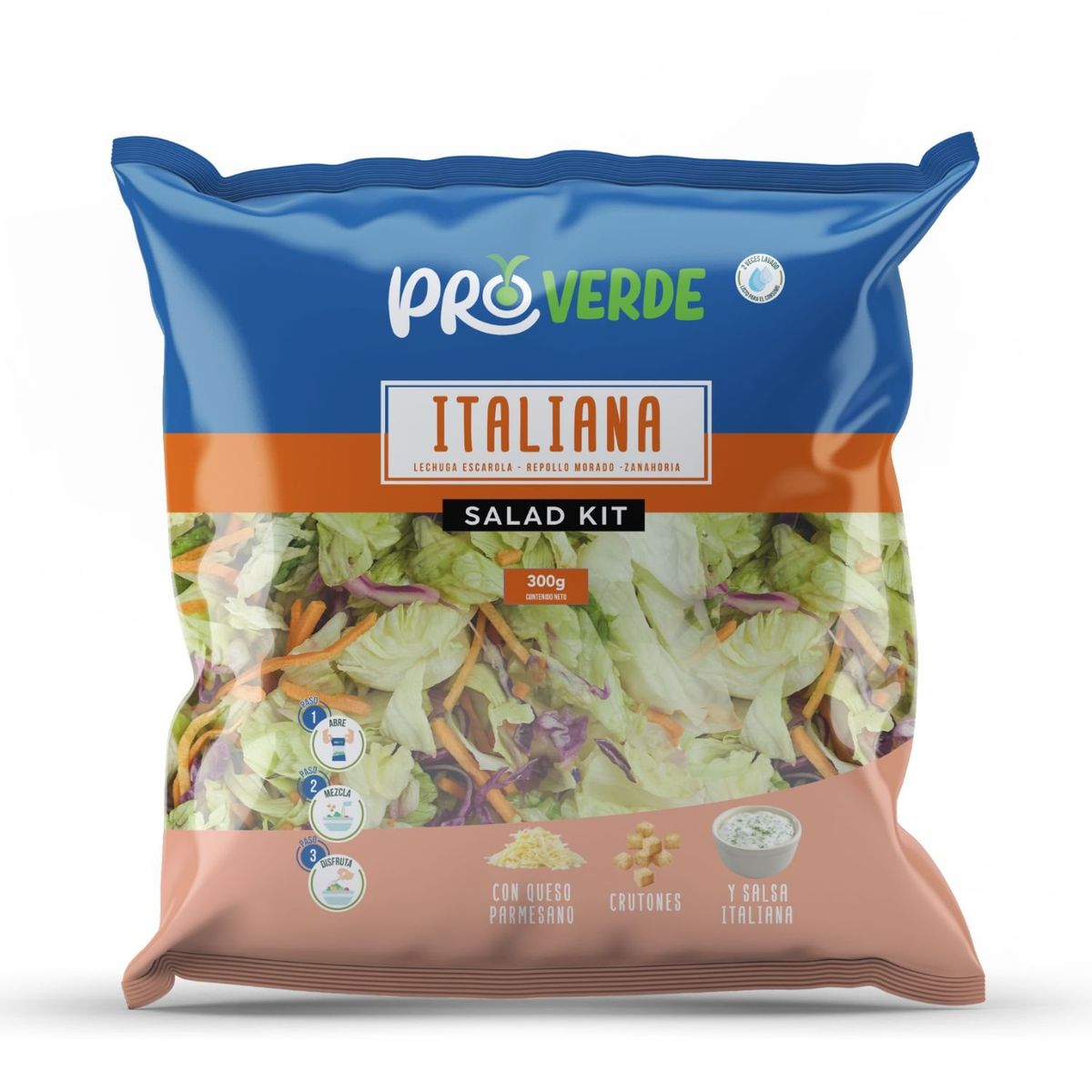 PROVERDE - Ensalada Kit Italiana Proverde 300 g