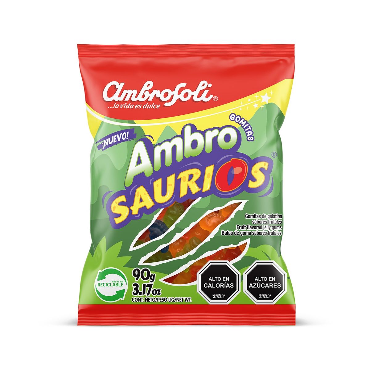 AMBROSOLI - Gomitas Ambrosoli Ambrosaurios 90 gr