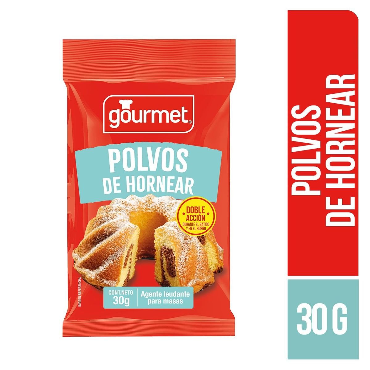 GOURMET - Polvo de Hornear Gourmet 30 g