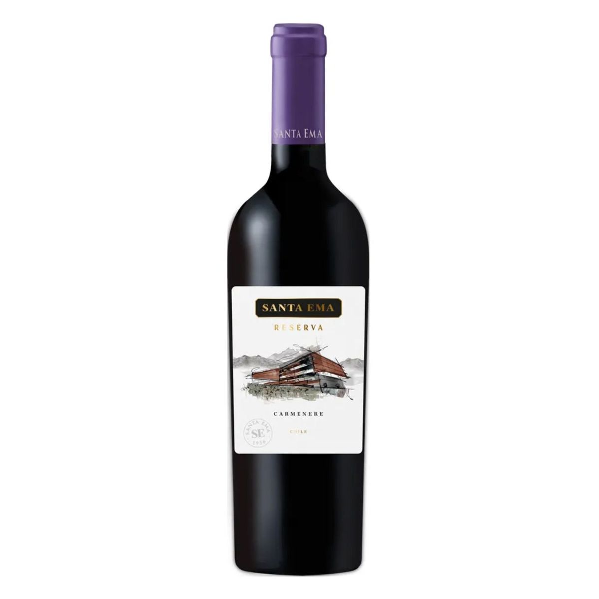 SANTA EMA - Vino Tinto Carmenere Reserva Santa Ema 13° 750 ml