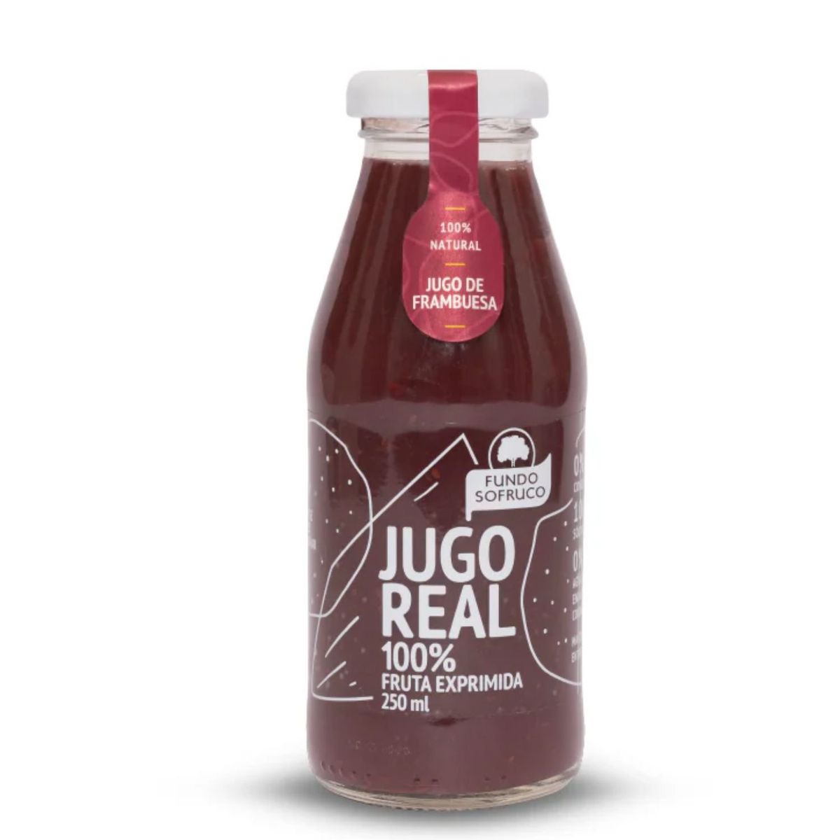 FUNDO SOFRUCO - Jugo de Frambuesa Natural Fundo Sofruco 250 ml