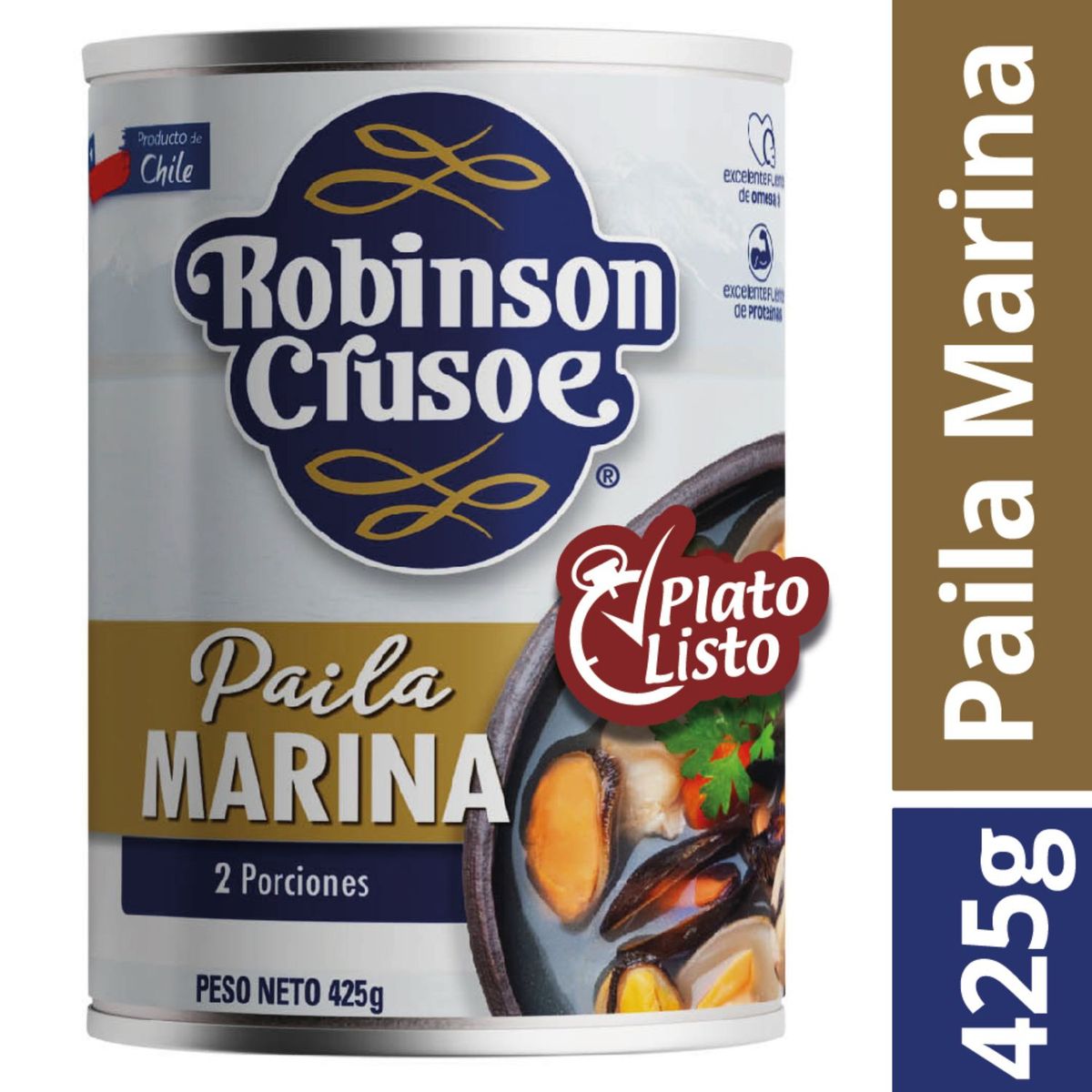 ROBINSON CRUSOE - Paila Marina Robinson Crusoe 425 g