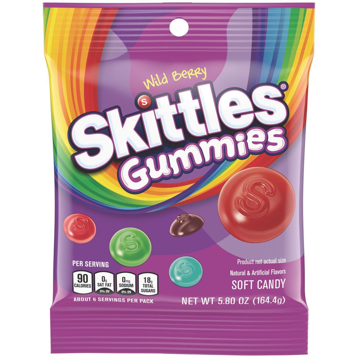 SKITTLES - Gomitas Skittles Wildberry 164 gr