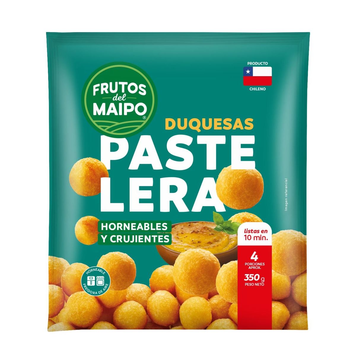 FRUTOS DEL MAIPO - Papas Duquesas Sabor Pastelera Congeladas Frutos del Maipo 350 g