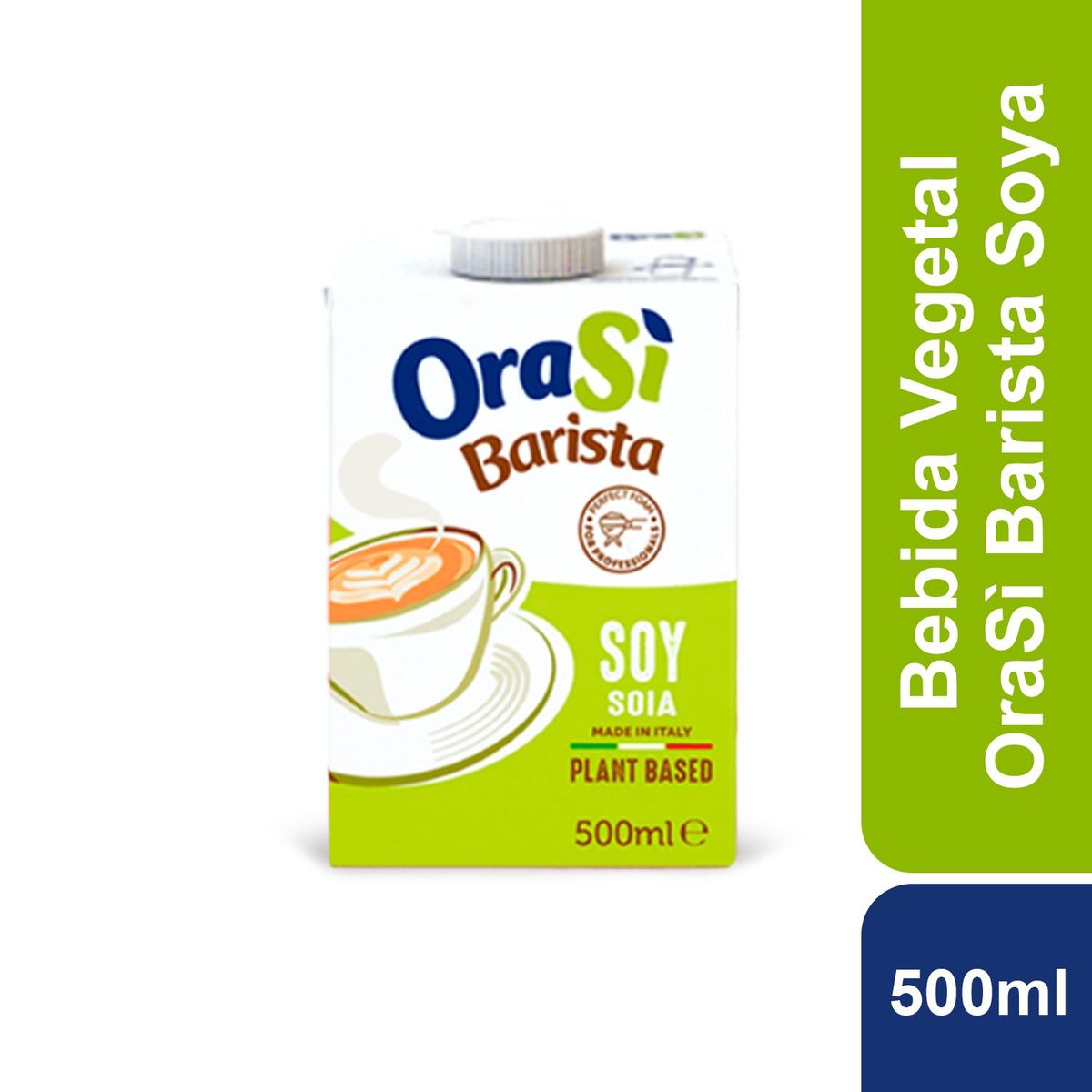 ORASI - Bebida Vegetal de Soya Barista Orasi 500 ml